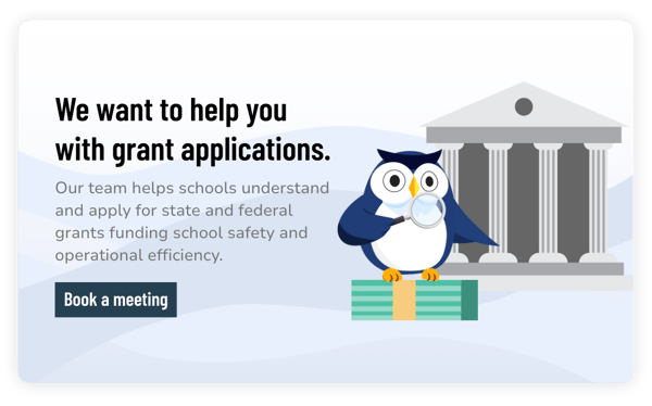 We want to help you with grant applications.